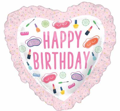 Foil Balloon - Supershape - SPA PARTY HBD 28&quot;