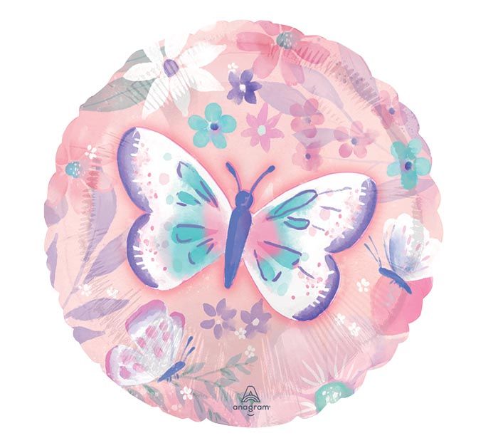 Foil Balloon - Flutter Butterfly - 18&quot;