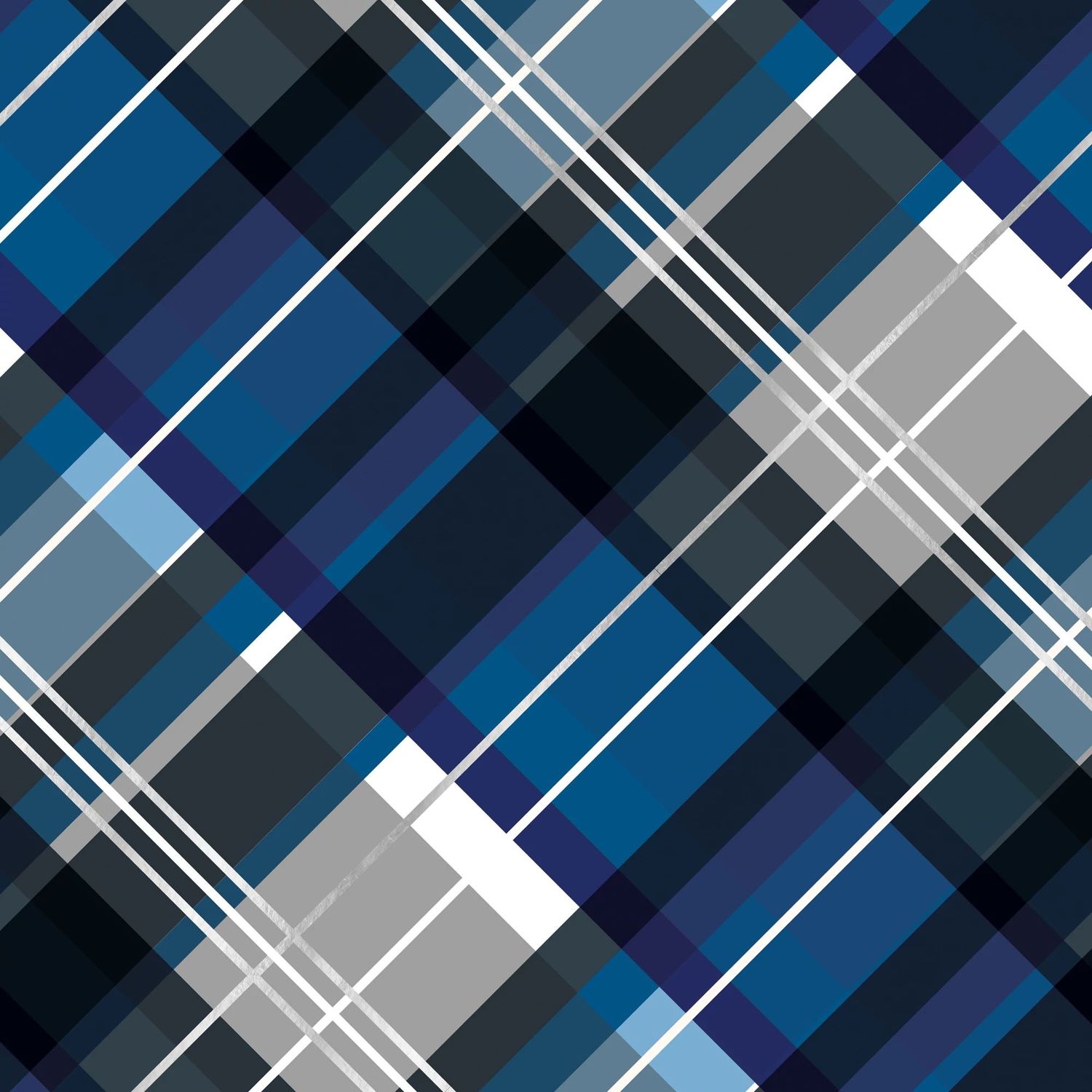 Men&#39;s Plaid Printed Jumbo Gift Wrap