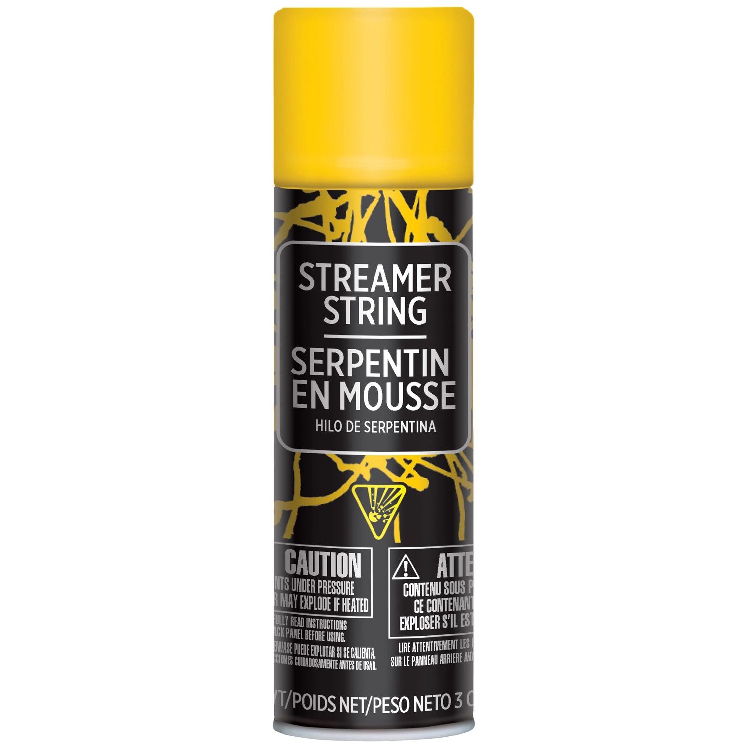Streamer String - Yellow - 1 pcs