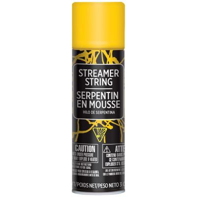 Streamer String - Yellow - 1 pcs