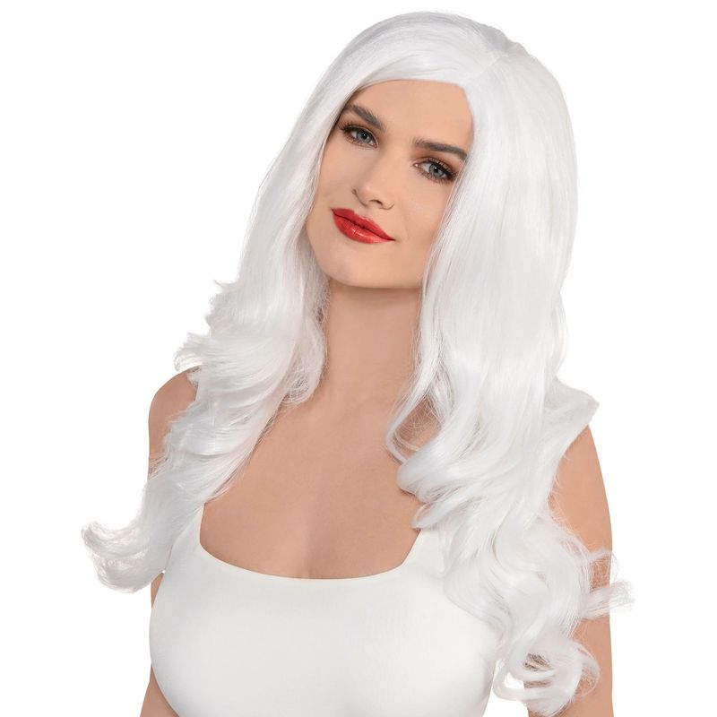 Hair Wig - Glam - White