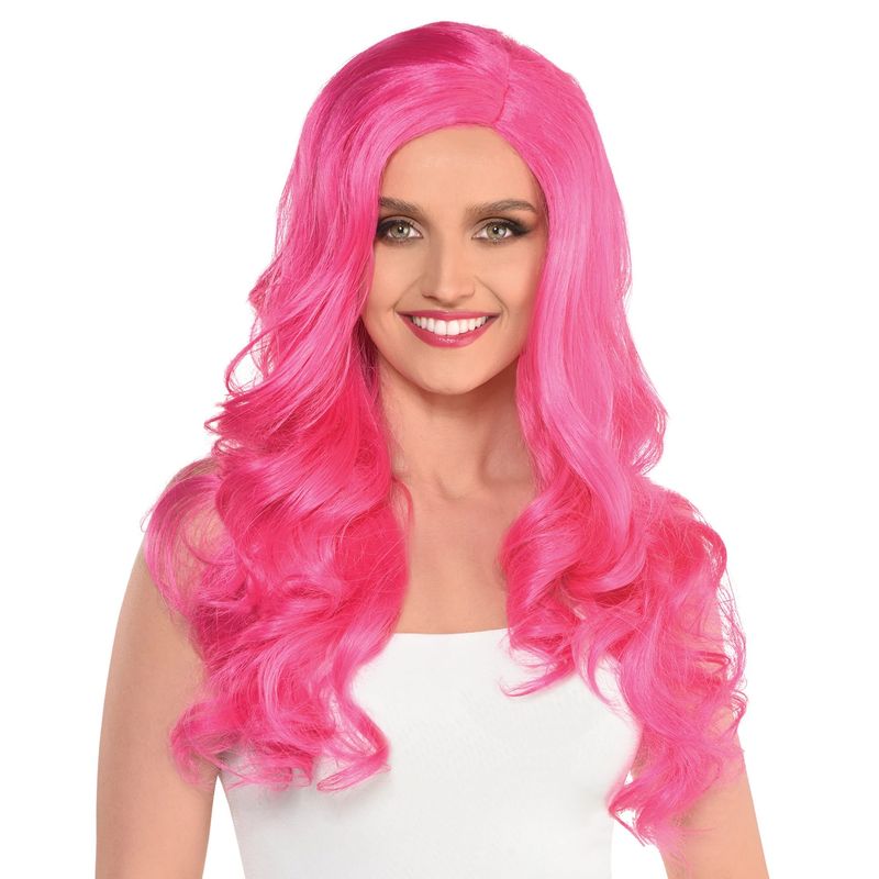 Hair Wig - Glam - Pink