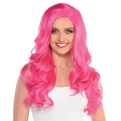Hair Wig - Glam - Pink