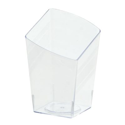 Mini Slanted Tumbler - Clear