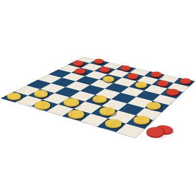 Giant Outdoor Checkers Set
