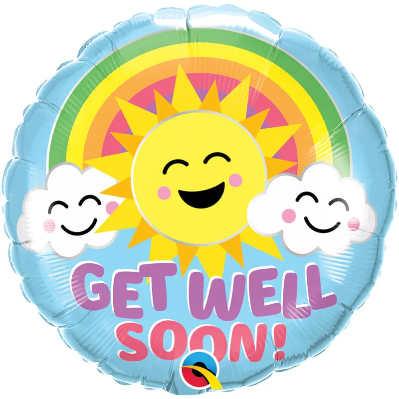 Foil Balloon - Get Well Soon - Standard