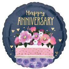Foil Balloon - Happy Anniversary