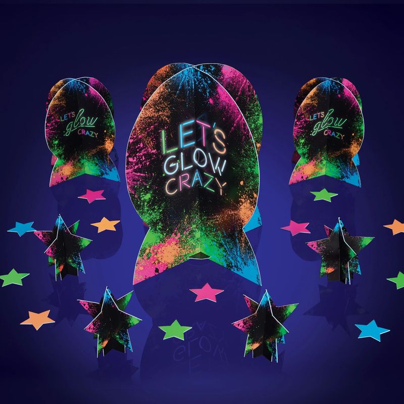 Let&#39;s Glow Crazy Centerpiece