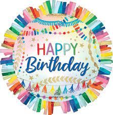 BRIGHT HBD BLOCKS 34&quot; SUPER SHAPE  PKG