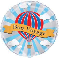 Foil Balloon -Bon Voyage- 18&#39;&#39;