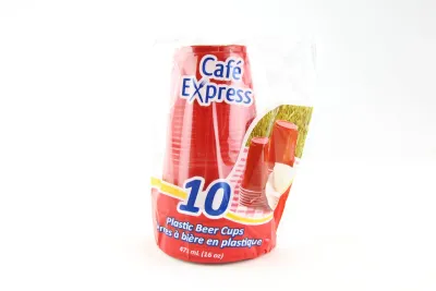 Plastic Beer Cups - 10 Pcs