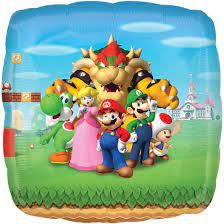 Foil Balloon - Mario Bros Jumbo - Supershape