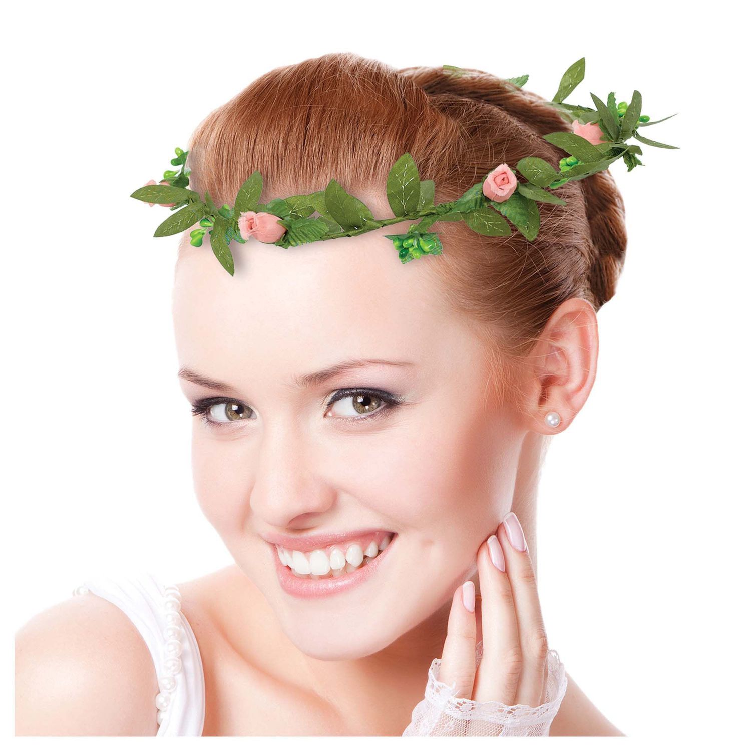 Mint To Be Flower Head Wreath