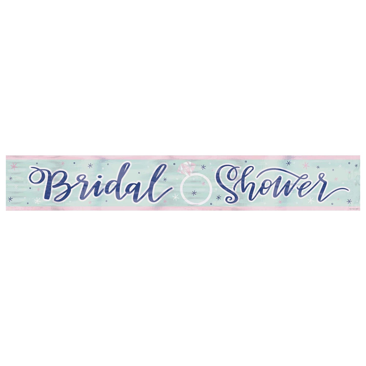 Mint Bridal Shower Foil Banner - 12FT