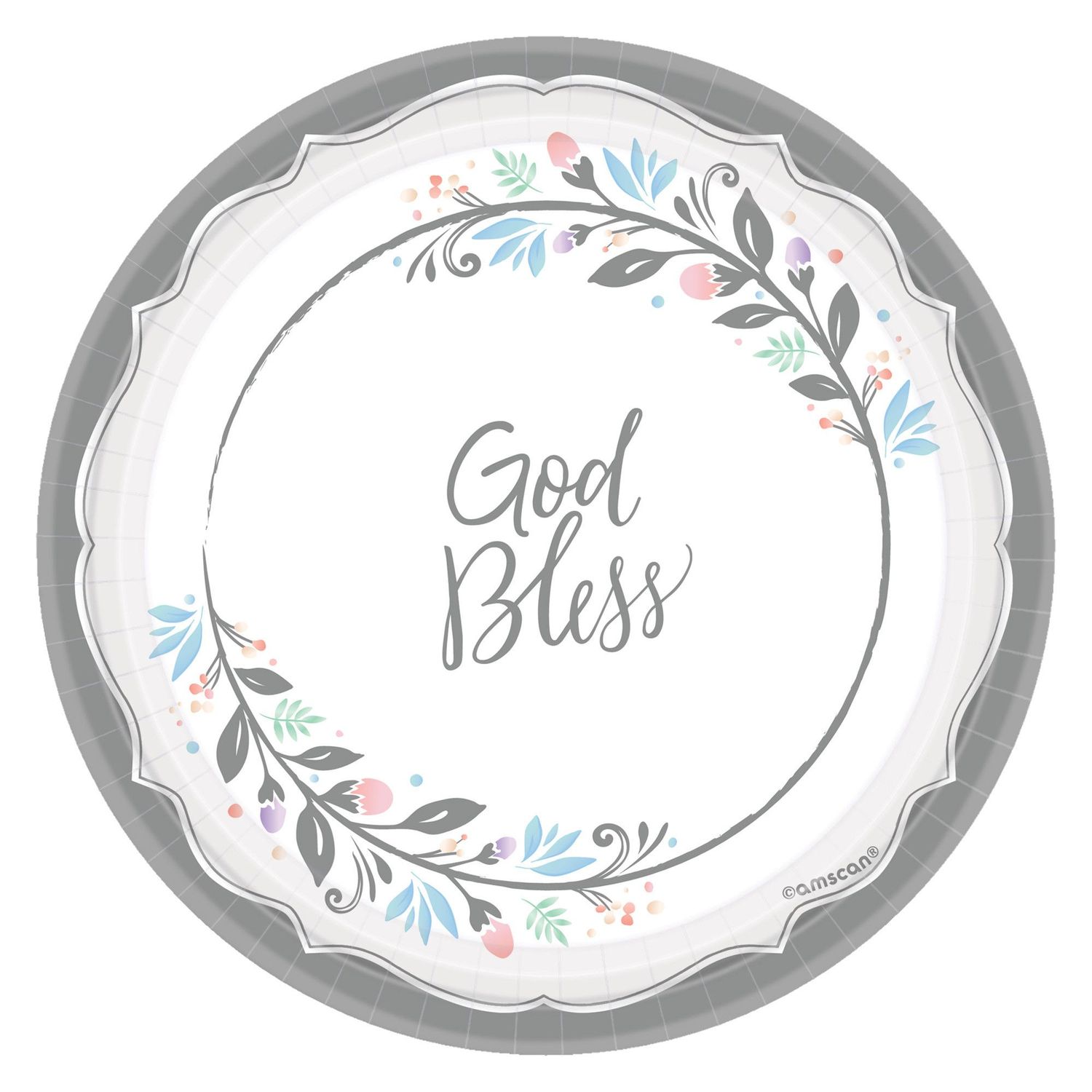 Holy Day Round Plates, 7&quot;