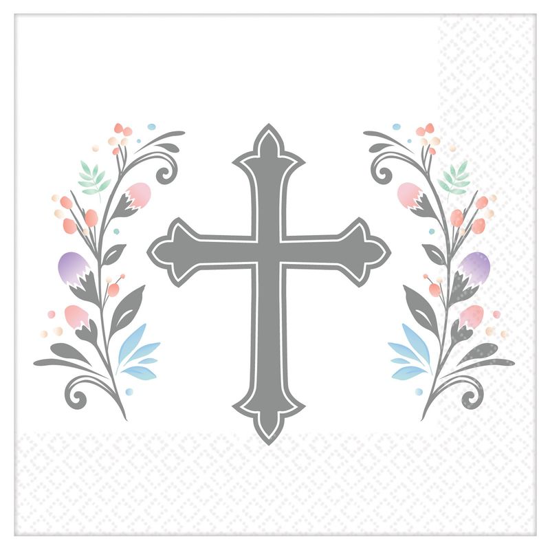 Holy Day Beverage Napkins - 36 PCS