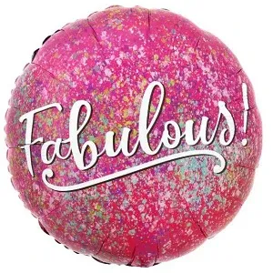 Foil Balloon -  Fabulous - Standard - 18&quot;