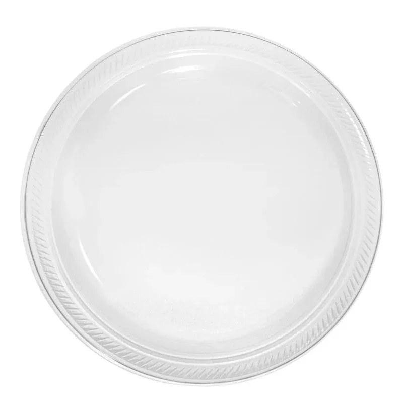 Plates - Clear - 7&quot; - 50 PCS