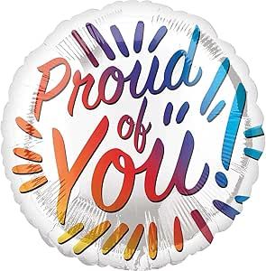 Foil Balloon - Standard - Proud Of You!