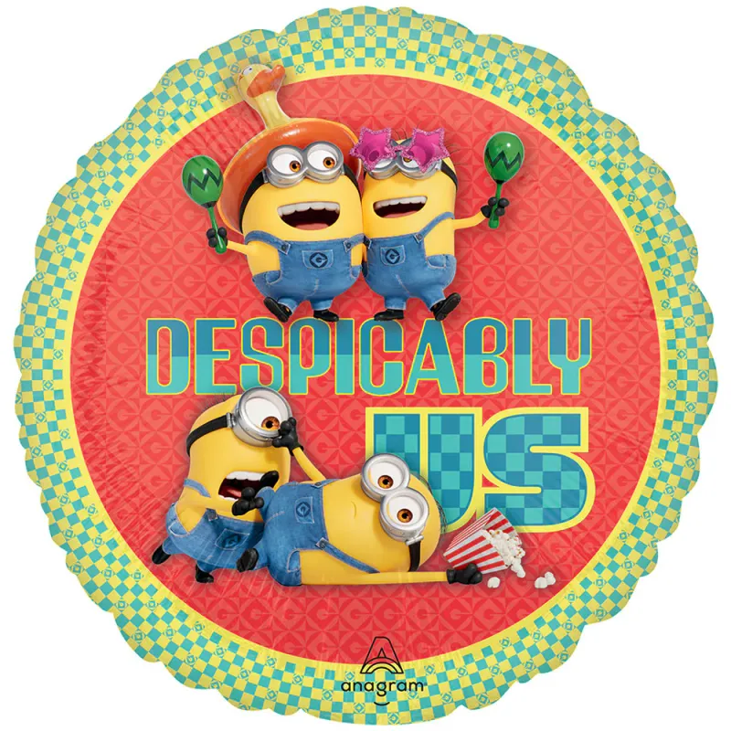 Foil Balloon - Despicable Me 4 - Standard