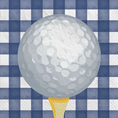 Hole In One Luncheon Napkins - 40 Pcs