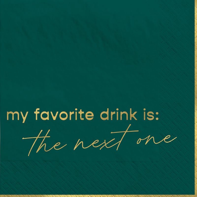 Favorite Drink Cocktail Napkins