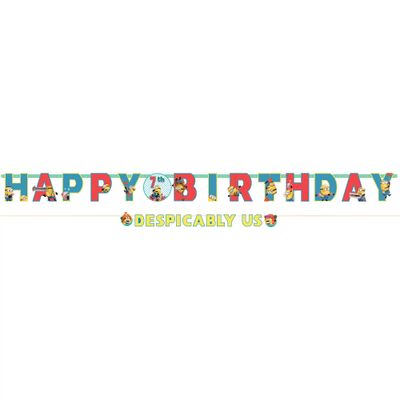 Despicable Me Jumbo Letter Banner Kit