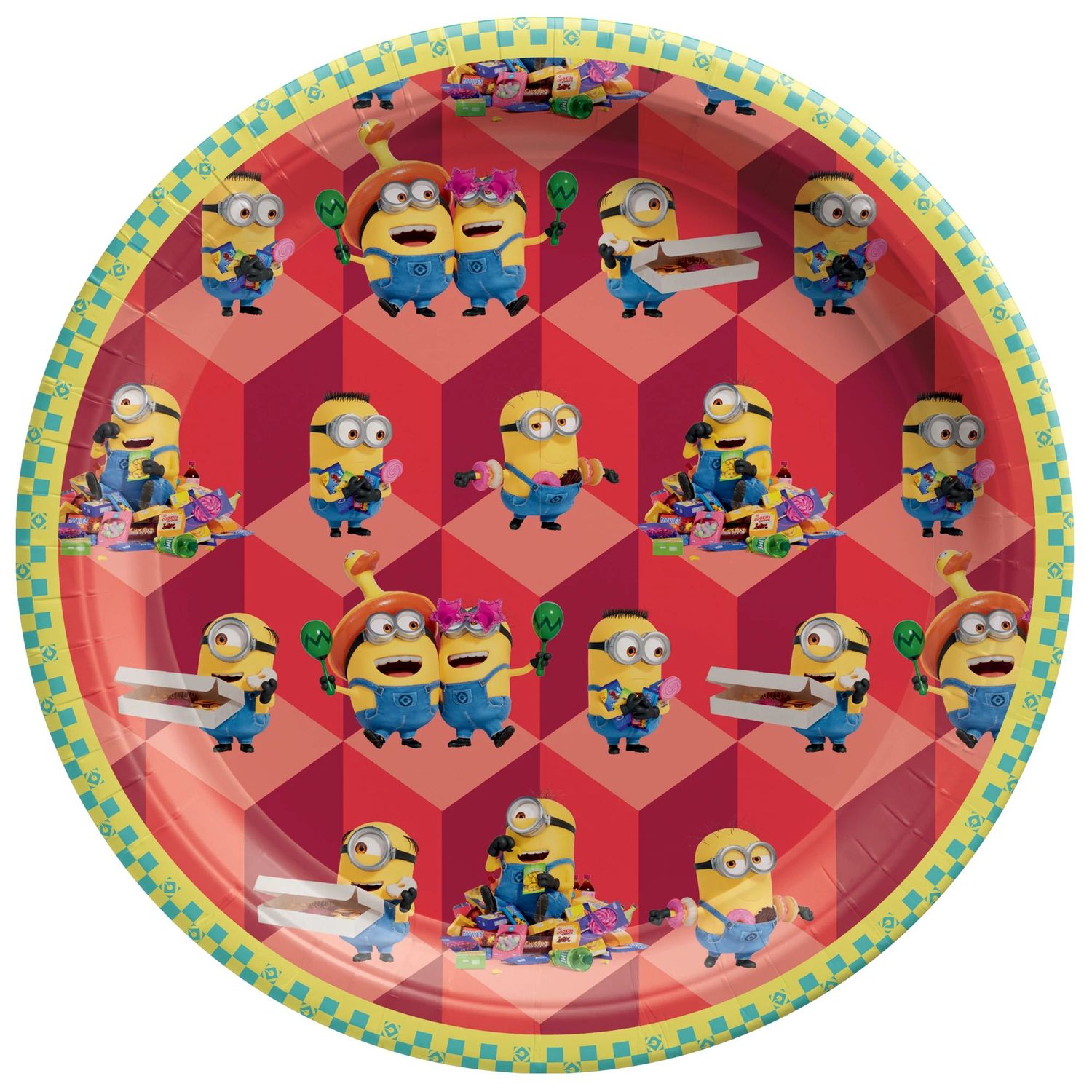 Despicable Me 7&quot; Round Plates