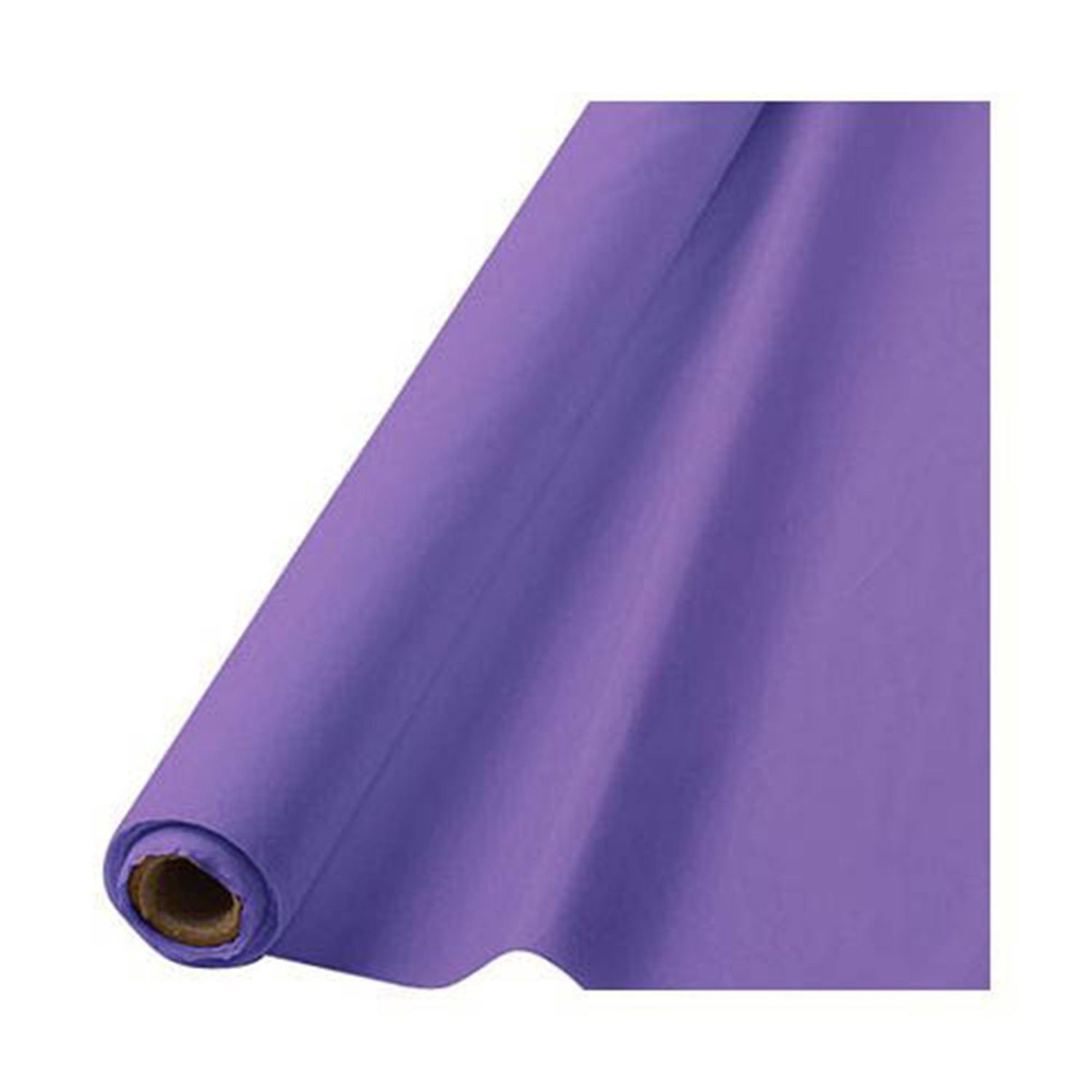 40&quot; x 100&#39; Plastic Table Roll - New Purple