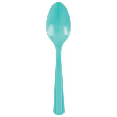Plastic Spoons - Robins Egg Blue