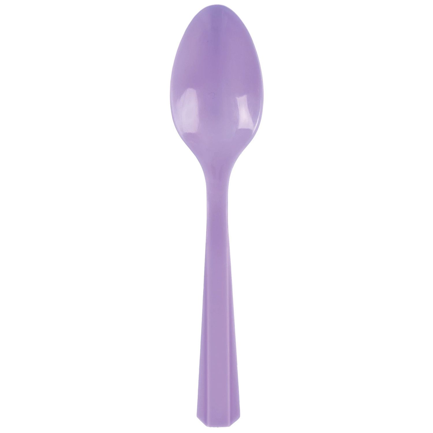 Plastic Spoons, Mid Ct. - Lavender