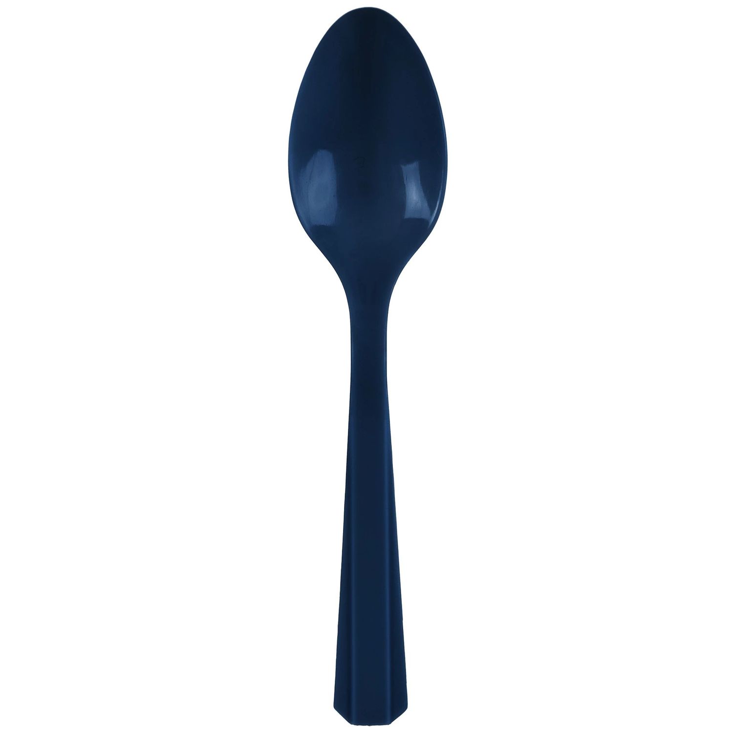 Plastic Spoons, Mid Ct. - True Navy