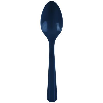 Plastic Spoons, Mid Ct. - True Navy