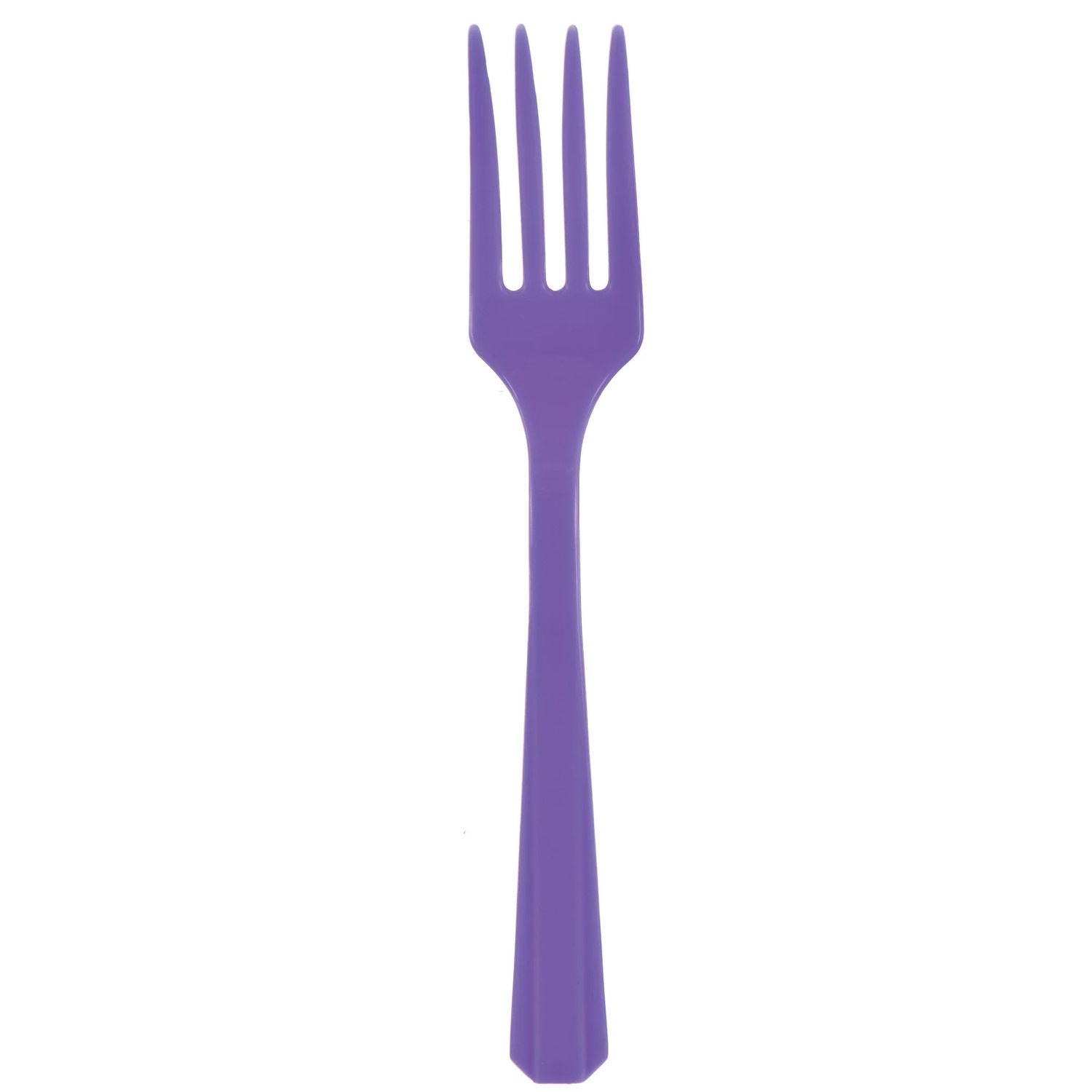 Plastic Forks, Mid Ct. - New Purple