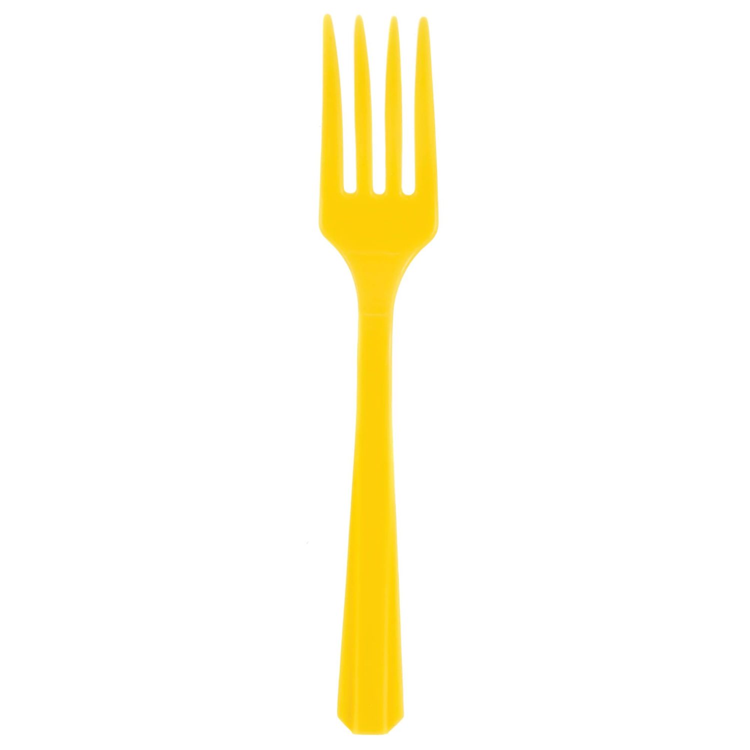 Plastic Forks, Mid Ct. - Yellow Sunshine