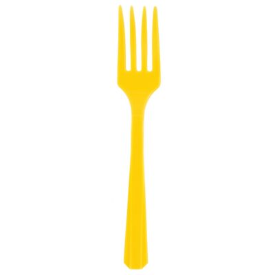 Plastic Forks, Mid Ct. - Yellow Sunshine