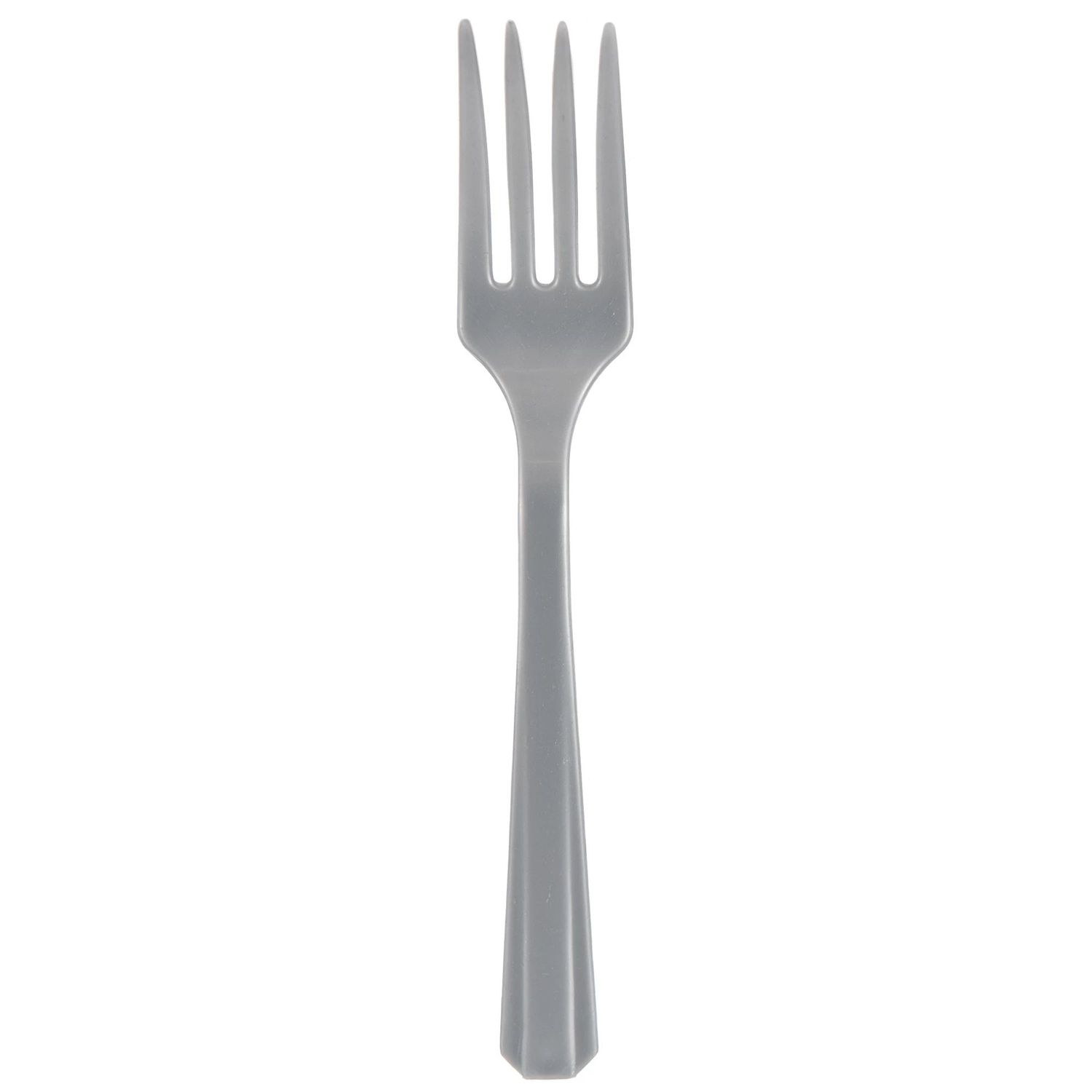 Plastic Forks, Mid Ct. - Silver