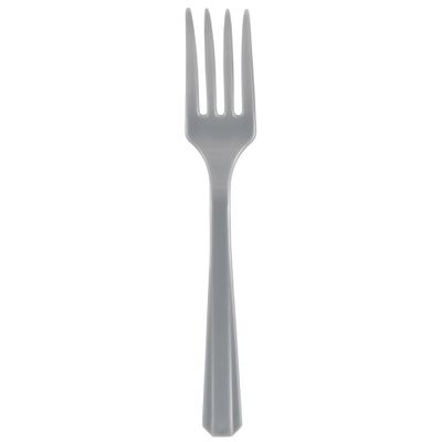 Plastic Forks, Mid Ct. - Silver