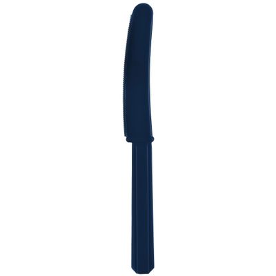 Plastic Knives, Mid Ct. - True Navy
