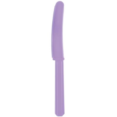 Plastic Knives, Mid Ct. - Lavender
