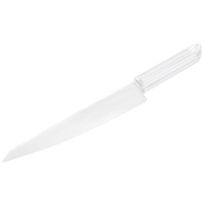 Packaged Recyclable Cake Knife - Clear