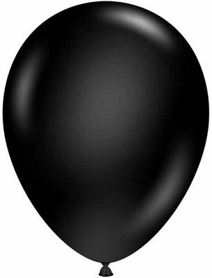 Latex Balloons - Metallic Black - 11&quot;  - 50PK