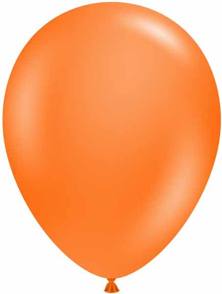 Latex Balloons - 5&quot; - Orange