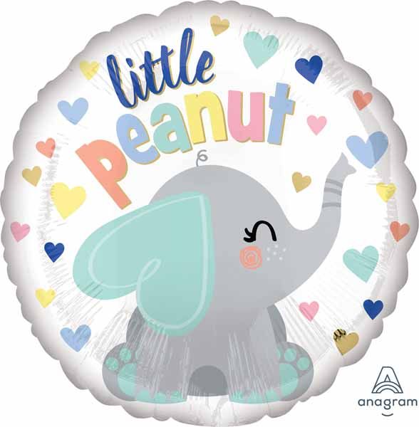 Foil-Balloon-LITTLE PEANUT 18&quot; RND