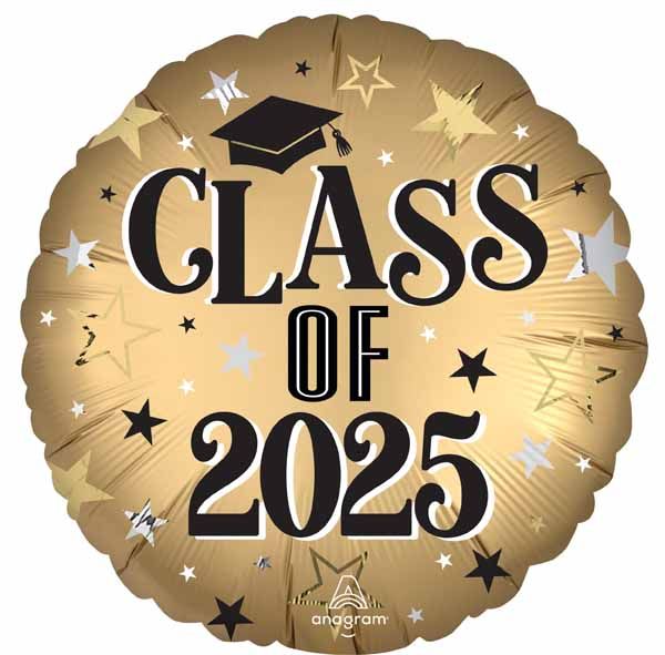 Foil balloon - Grad - Class of 2025