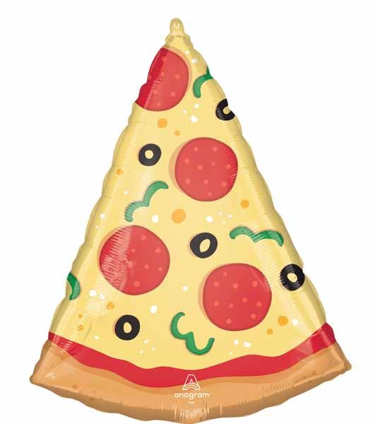 Foil Balloon - Pizza Party - 29&quot;