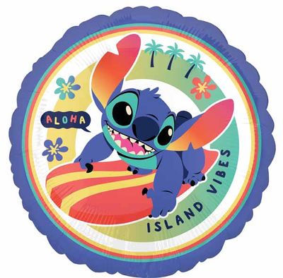 Foil Balloon - Stitch - 18&quot; - Round