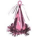 Balloon Weight-Party Hat-Pink-6oz