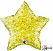 Foil Balloon - Star - Gold - Iridescent - 19''